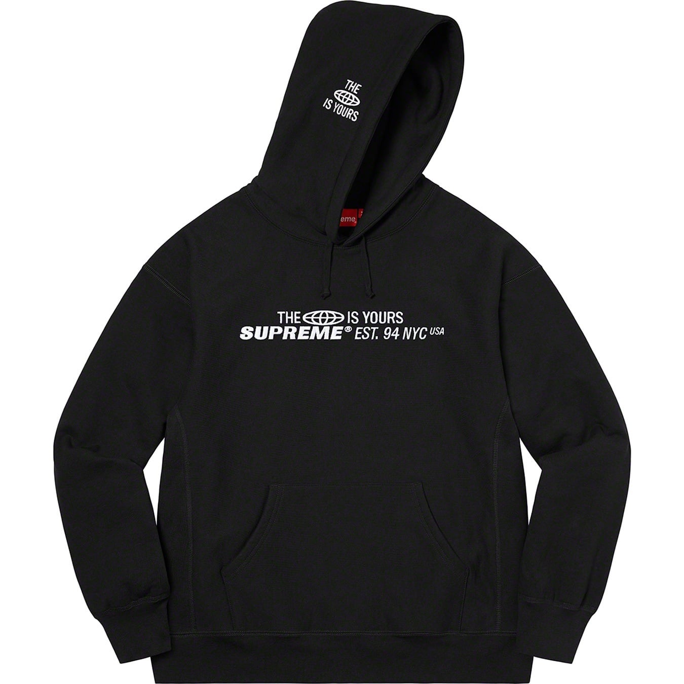 World Is Yours Hooded Sweatshirt view 5